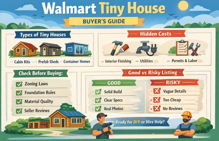 walmart tiny house