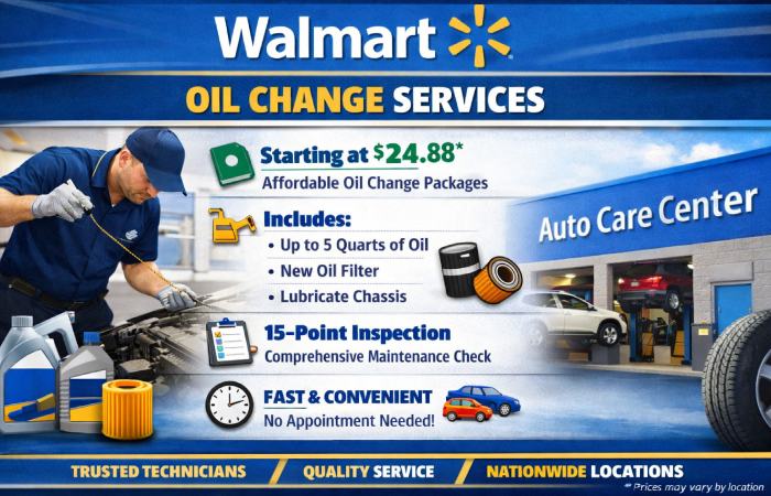 Walmart Oil Change