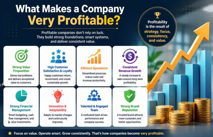 what makes a company very profitable