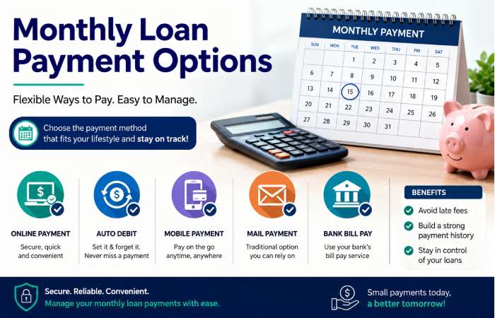Monthly Loan Payment Options