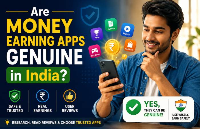 Are Money Earning Apps Genuine in India_