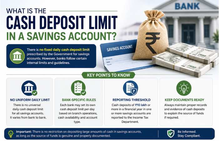 Cash Deposit Limit