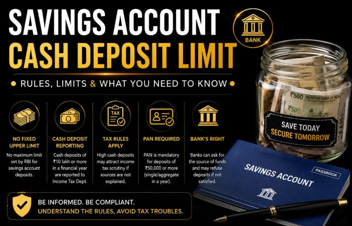Cash Deposit Limit