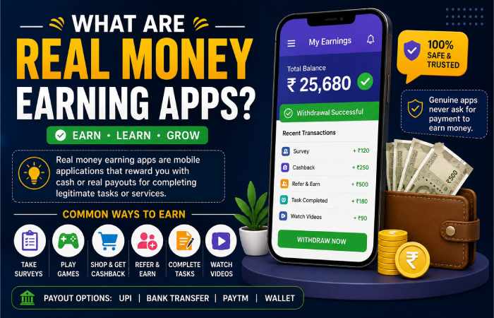 Real Money Earning Apps