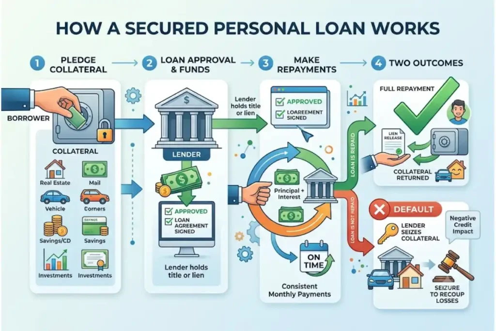 how does a secured personal loan work