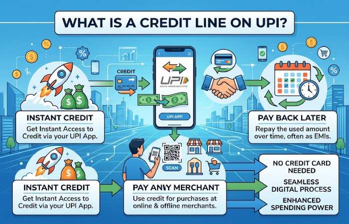 what is a credit line on upi